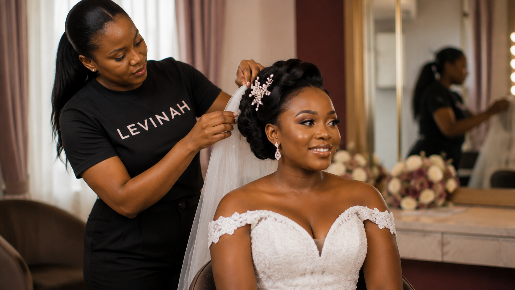 Bridal styling