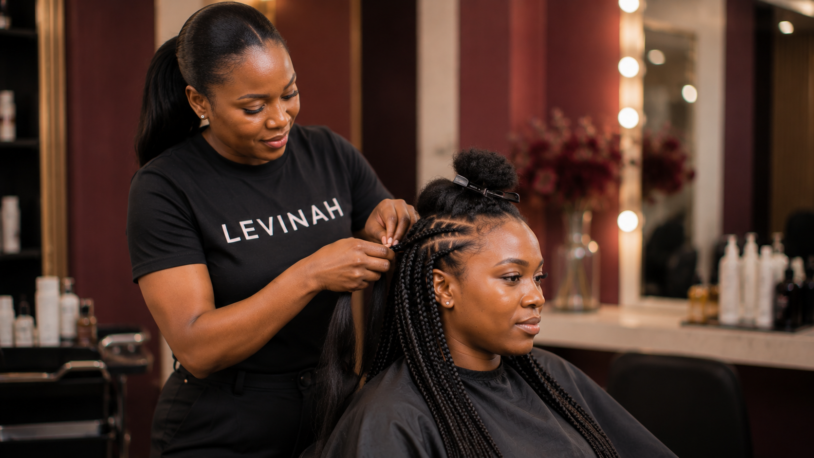 Hair styling and braiding