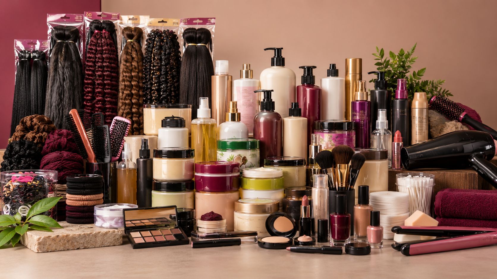 Beauty and salon products at Levinah Beauty Shop