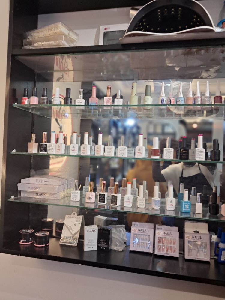 Beauty and nail products at Levinah